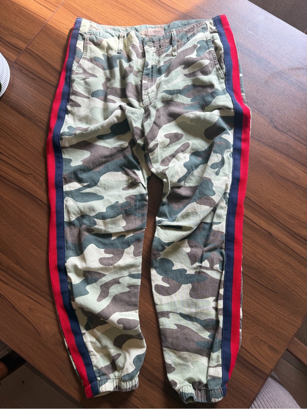 MOTHER The No Zip Misfit Camo Pants – Size 28 - Picture 2 of 3